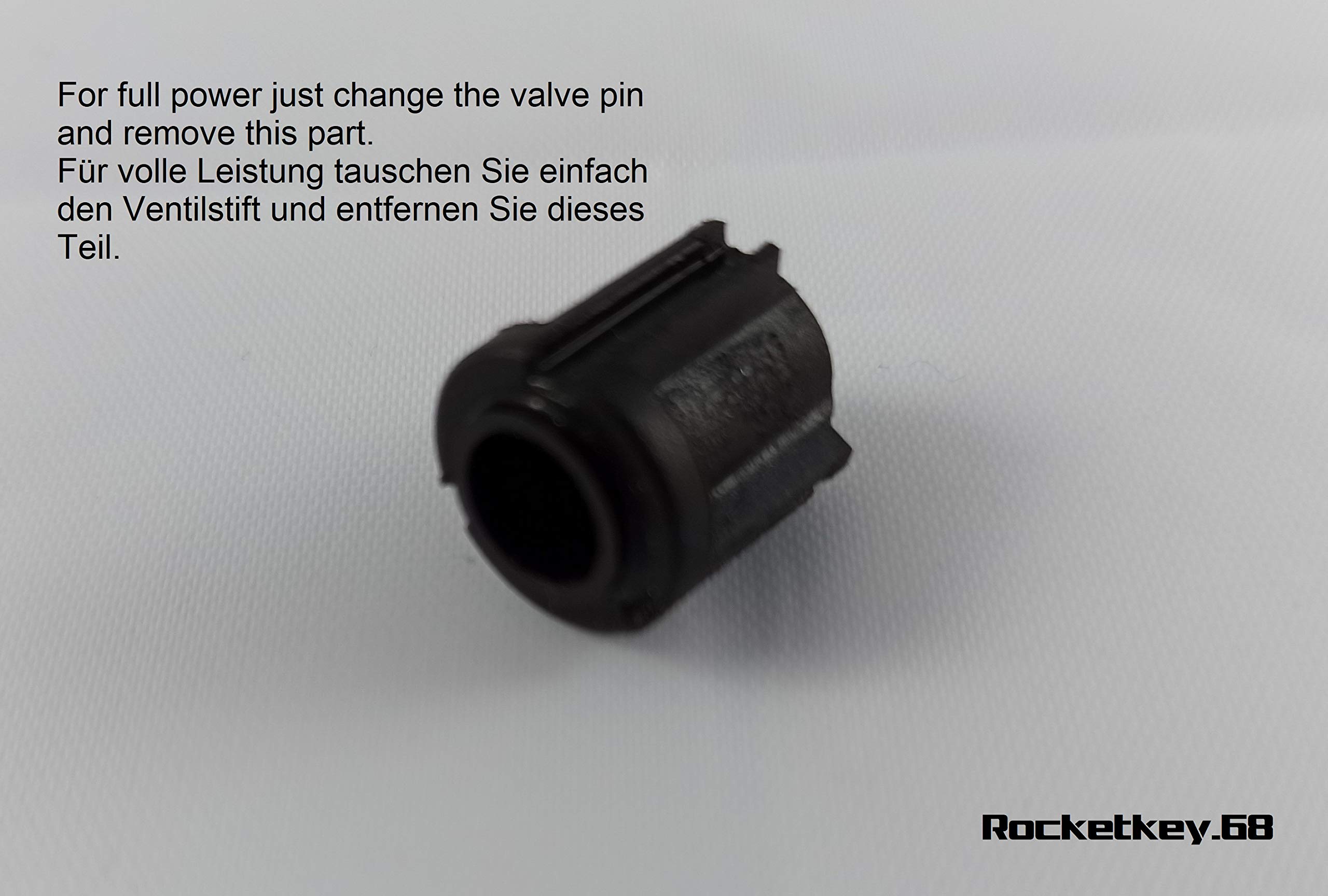 68R Valve d'export pour HDR68 Revolver >20 Joule Full Power Valve HDR 68, HDS68, HDX68 Tuning - best Powerkit