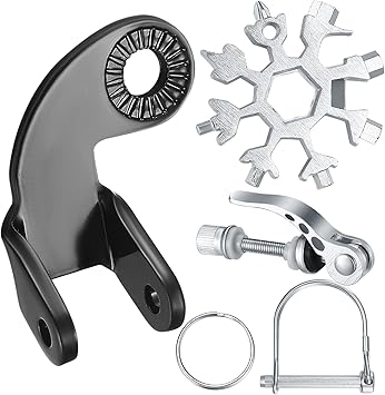 Delta Fahrradkupplung Pro Feststellgabelhalterung Mit Schloss - Für 9x100 Mm Gabeln, Aluminium, Transport Im Auto & Van