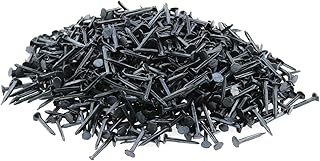 Meuey Lyot- Black Iron Nails 13mm(1/2inch)Cut Tacks Metal Spike Boots Leather Heel Soles Repair and Replacement -1000PCS