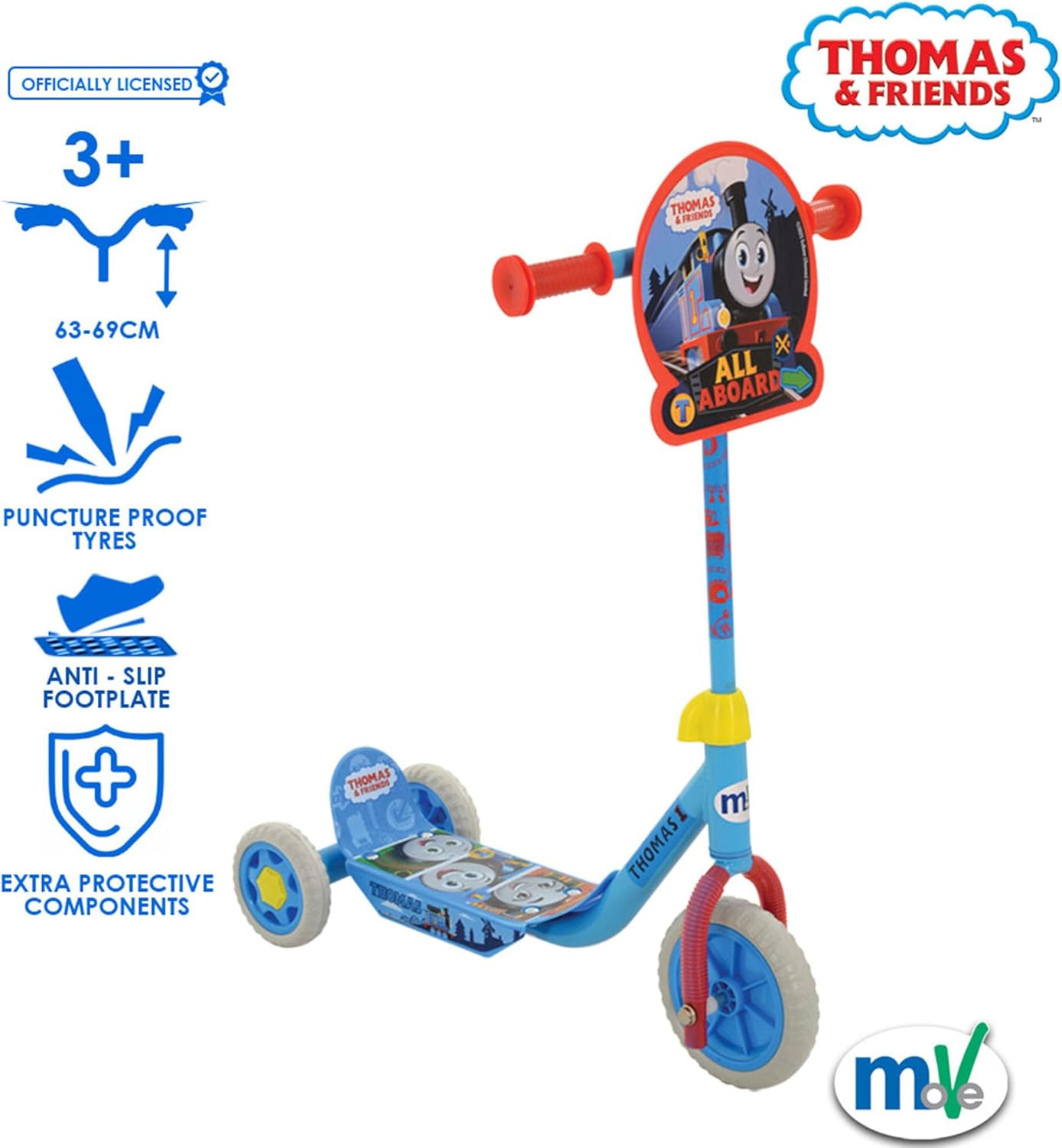 Thomas & Friends Deluxe Tri Scooter - Age 3+ Years - Girls and Boys