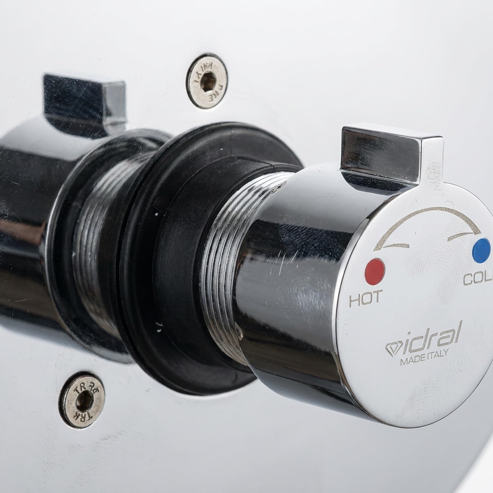 Miscelatore doccia ad incasso termostatico temporizzato con scatola di protezione - Idral 908.42/1