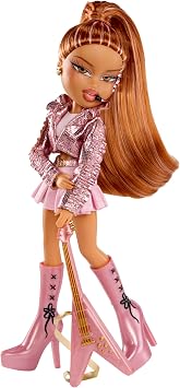 Bratz Pop Starz Yasmin Fashion Doll with Accessories and Charm