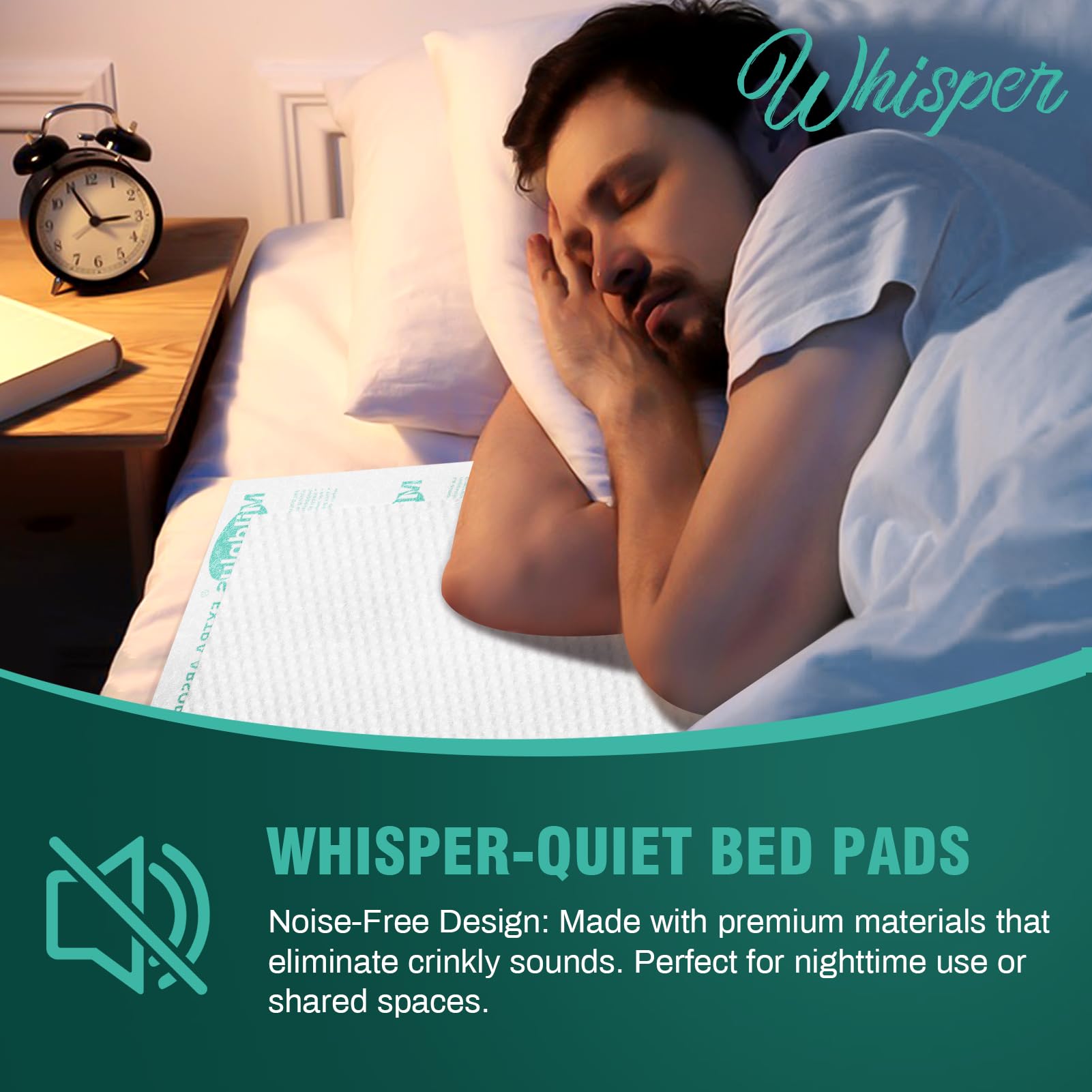 MILDPLUS Almohadillas resistentes de 30 x 36 pulgadas, 25 unidades, portabrocas ultra absorbentes de 130 gramos, almohadillas desechables resistentes a desgarros con respaldo de tela resistente para