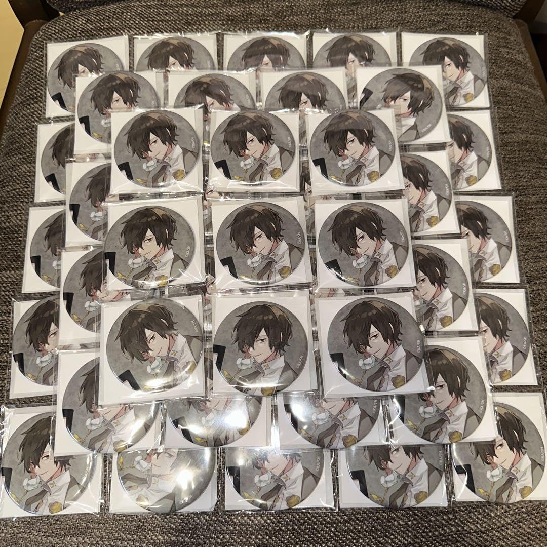 文豪ストレイドッグス 文スト 10周年 太宰治 缶バッチ 60個 文豪ストレイドッグス 文スト 原作10周年 缶バッジ 太宰治