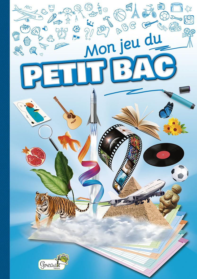Mon jeu du petit bac: 60 feuilles à détacher