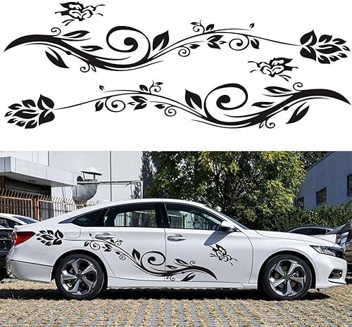 Miniatura 6 de Calcomanías universales para automóvil, calcomanías de vinilo para el lado del automóvil, calcomanías para capó del automóvil, calcomanías gráficas