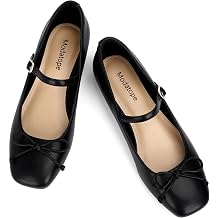 Modatope Mary Jane Shoes Women Ballet Flats for Women