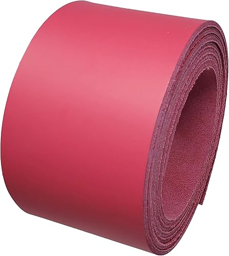 Tiras de cuero de 3 pulgadas de largo de 36 pulgadas  6-7 oz (0.094-0.110in) tiras de cuero latigo ideales para cinturones, collares, artesanía de