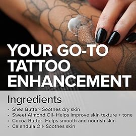 Mad Rabbit Tattoo Aftercare Kit - Tattoo Balm & Tattoo Foam Soap Cleanser - Tattoo Care for New Tattoos, Tattoo Moisturizer for Old Ink, Vegan, Fragrance-Free, Clean Ingredients