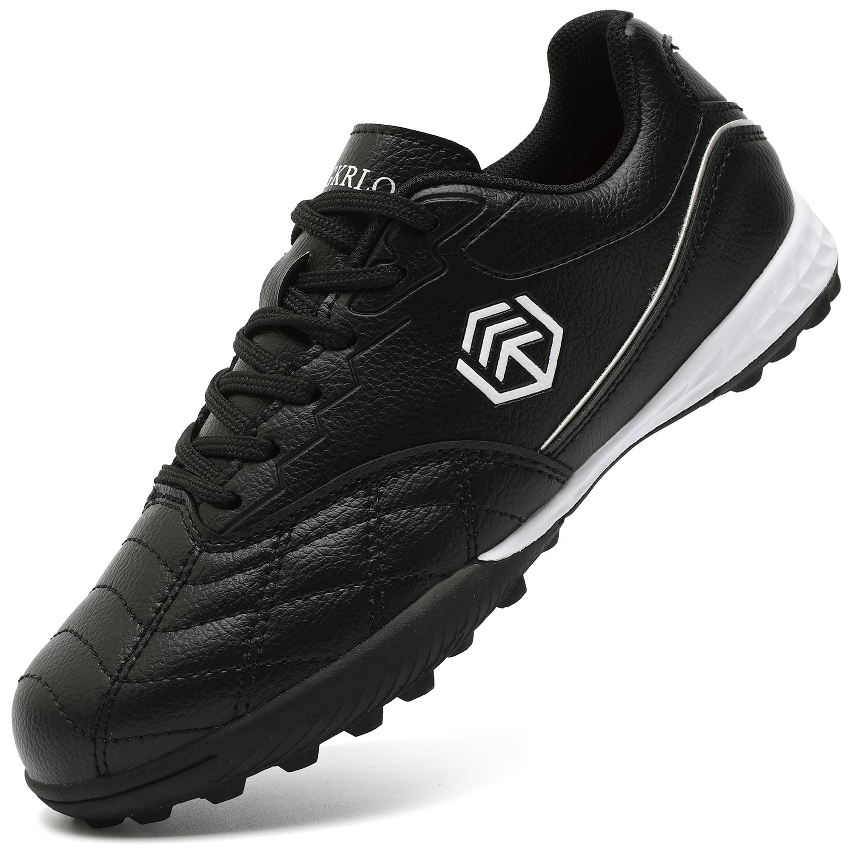 Boys Football Boots Kids Girls Club Firm Ground Soccer Shoe Astro Turf Trainers Athletics Sport Futsal Shoes Teenager Profession Competition Indoor Outdoor Sneakers