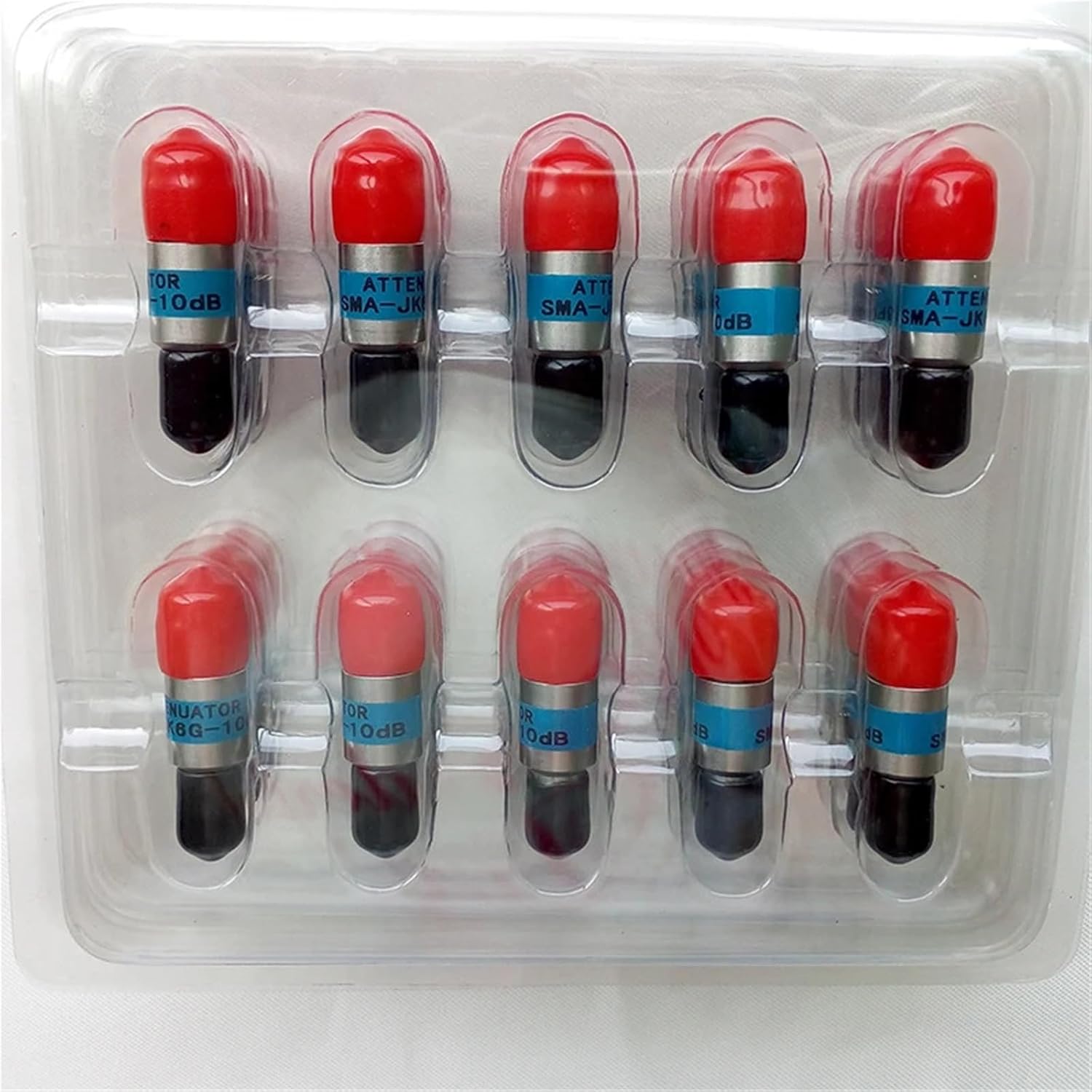 18GHz 2W SMA Male to Female Coa Attenuator 50ohm 8db 10db 20db 30db 40db RF Fixed Connector(10db)