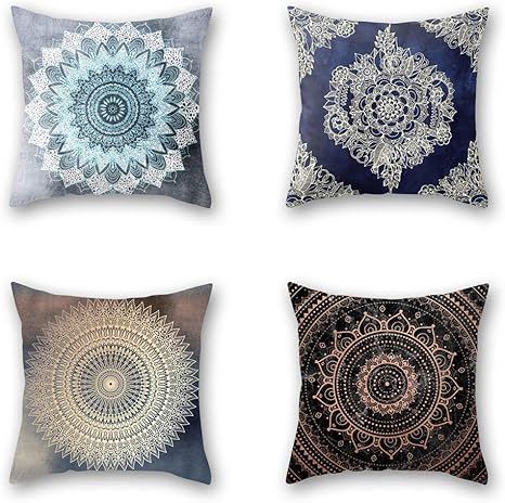 hippie throw pillows