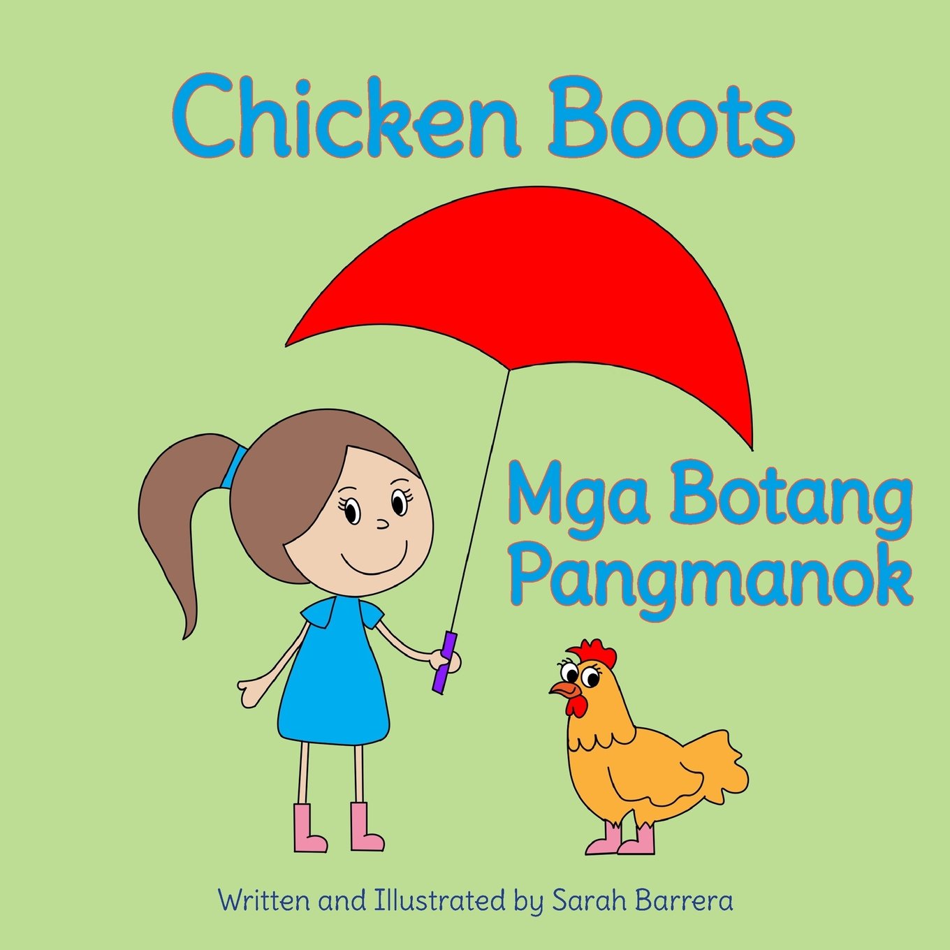 Chicken Boots: Mga Botang Pangmanok : Babl Children's Books in Tagalog and English