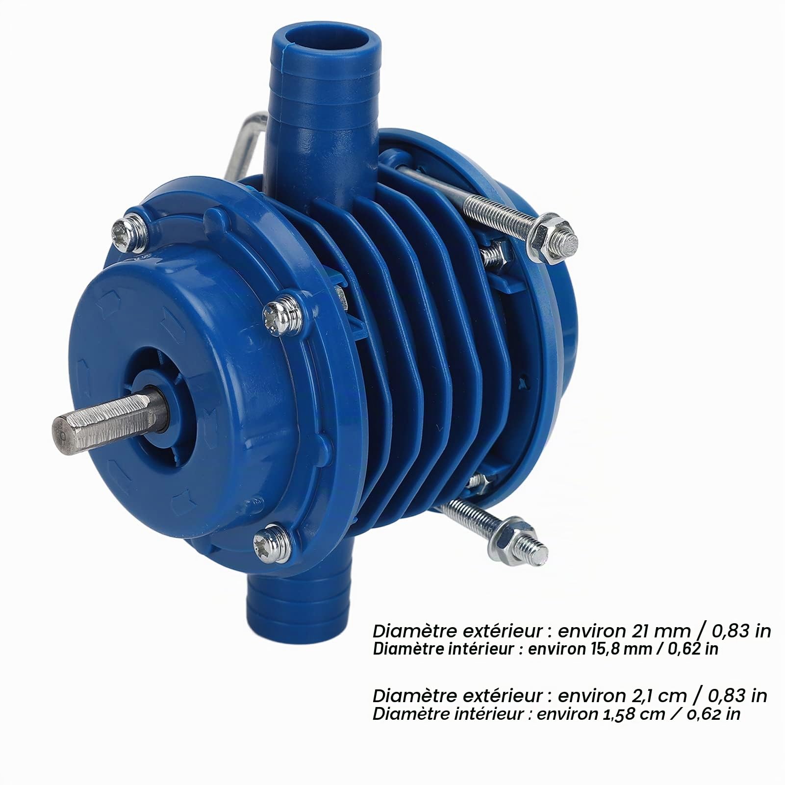 Pompes de forage, pompe de perceuse centrifuge auto-amorçante pour transfert d'eau