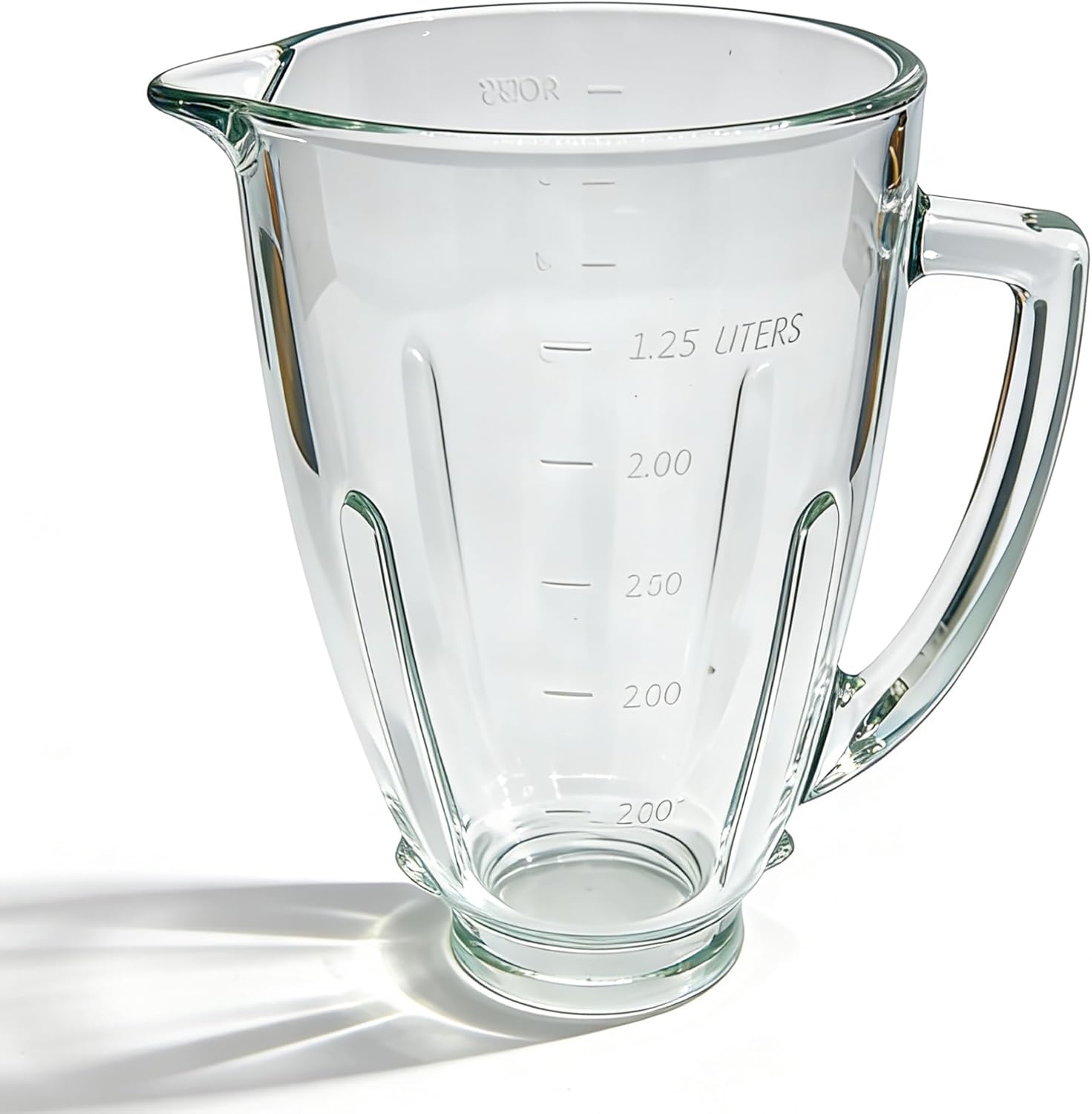 Replacement Blender 6-Cup glass jar, Compatible with Oster Classic Series blender & OSTER OSTERIZER GALAXIE BLENDER/CHOPPER (Glass, 6-Cup Jar)