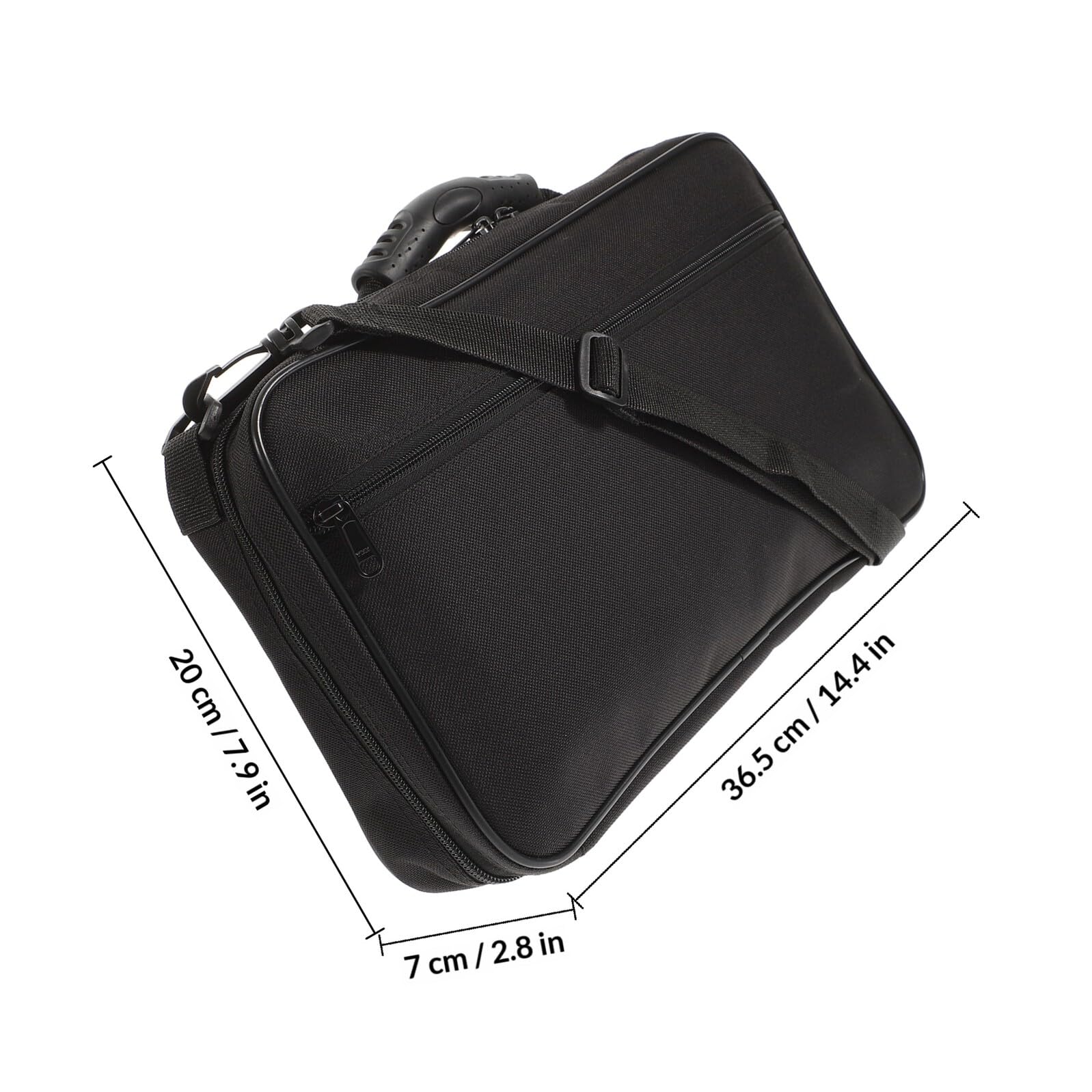 Étui Portable pour Hautbois, Paquet en Toile, Lot de 1 Set de Set Noir