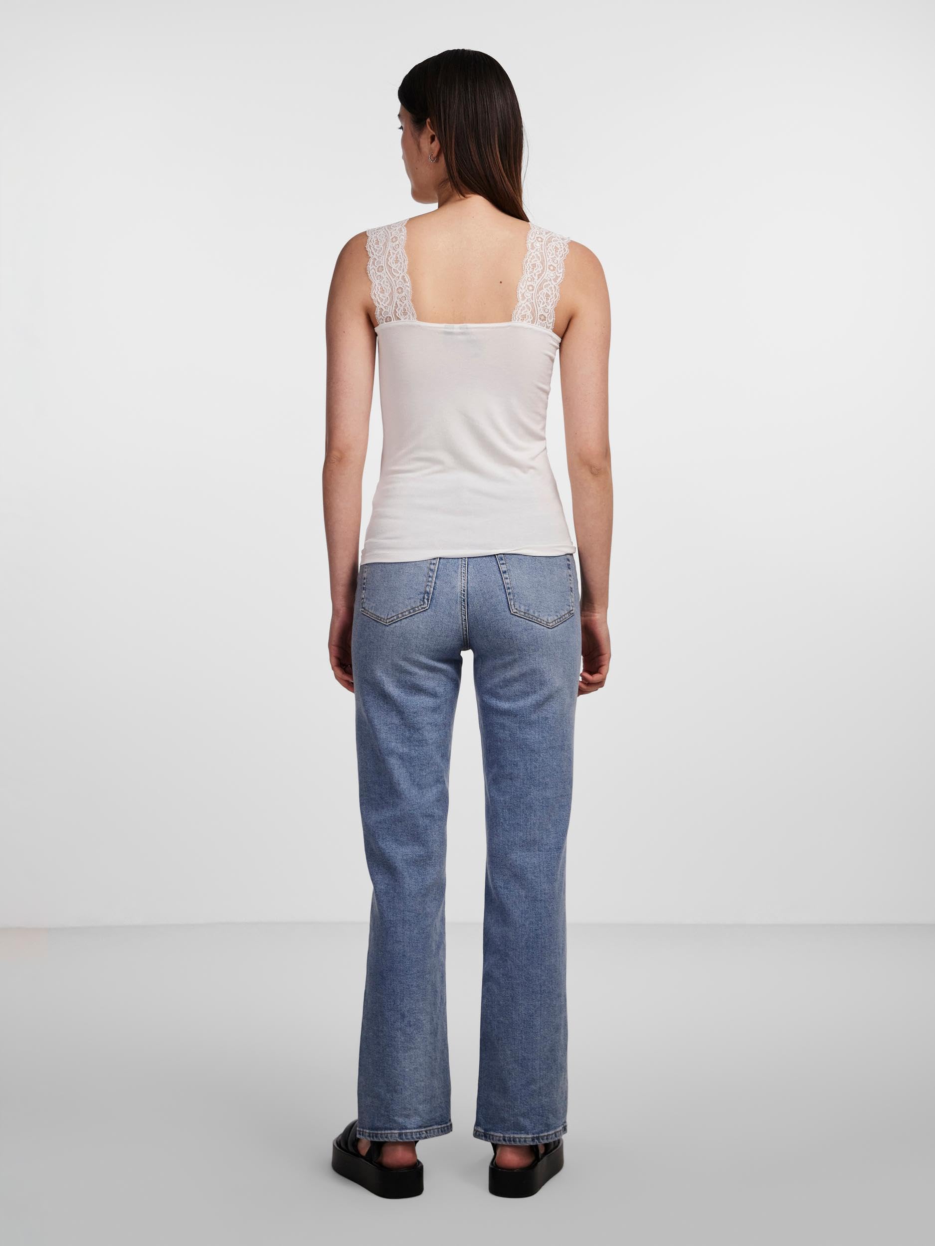 PIECES Pcbarbera Pizzo Top Noos Top Donna