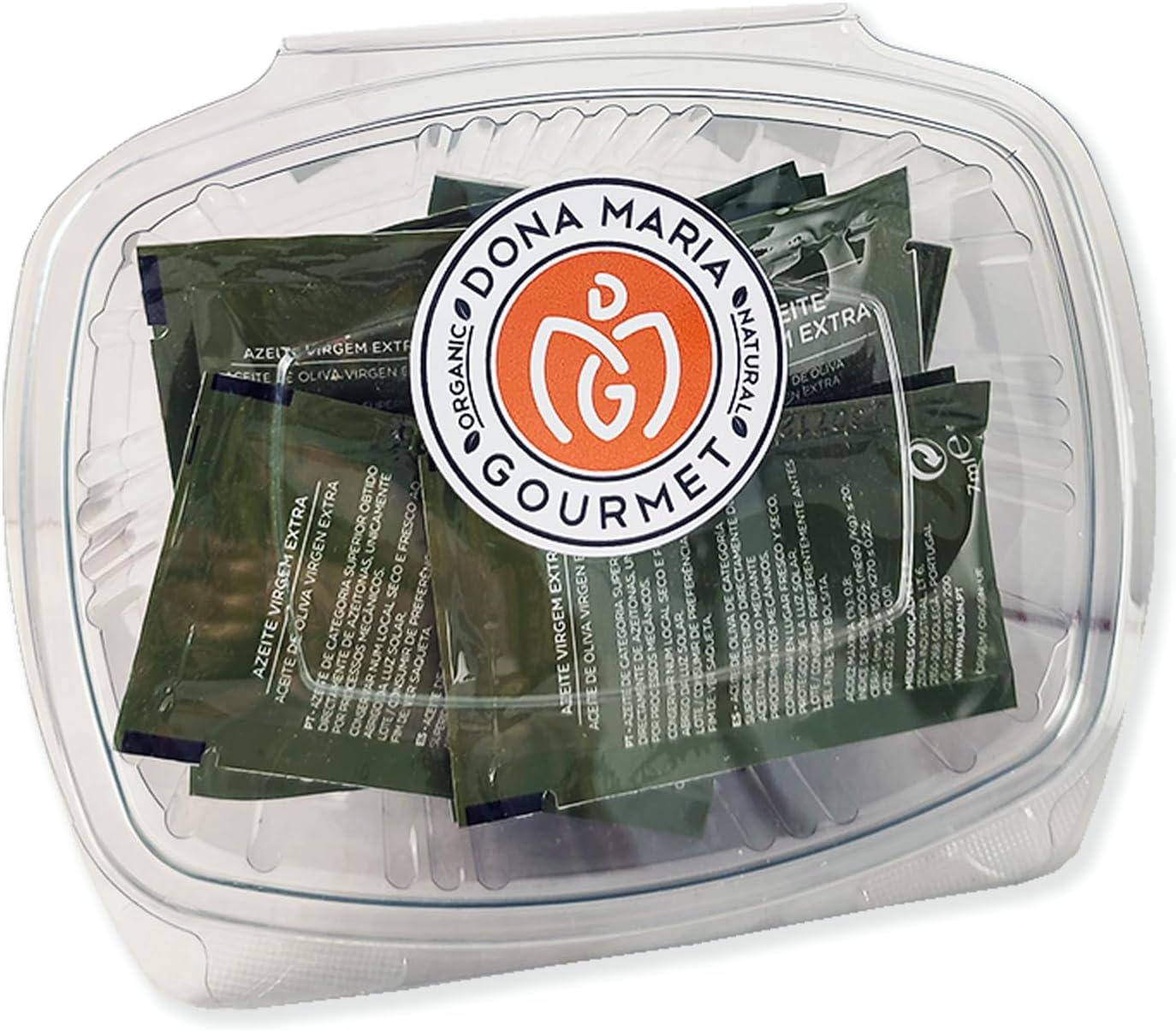 Extra Virgin Olive Oil Individual Sachets 10 Packet Single Serve Dose Product of Portugal