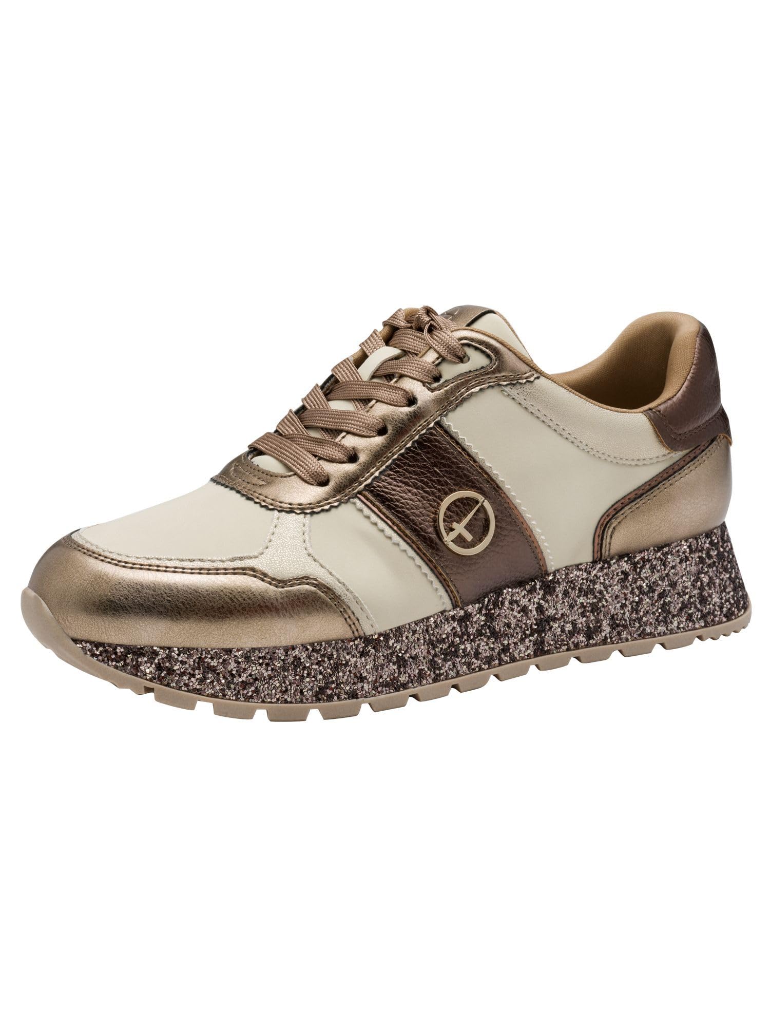 Tamaris Women's Beige Sneakers 1-23727-42