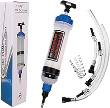 Manual Pump Syringe 1.5L Oil Suction & Filling