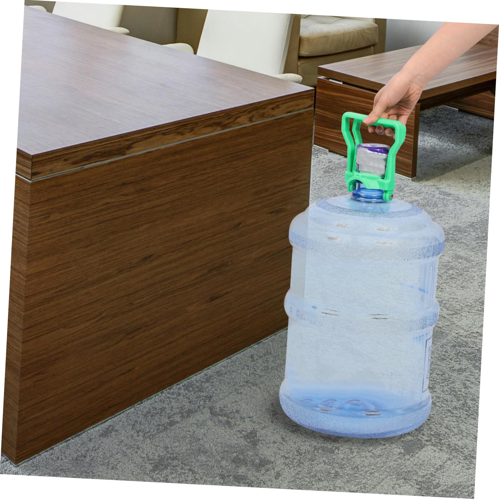 Sollevatore Per Bottiglie D'Acqua WOONEKY - Maniglia Ergonomica Per Brocche Da 5-10 Litri, Trasporto Facile - Foto 2