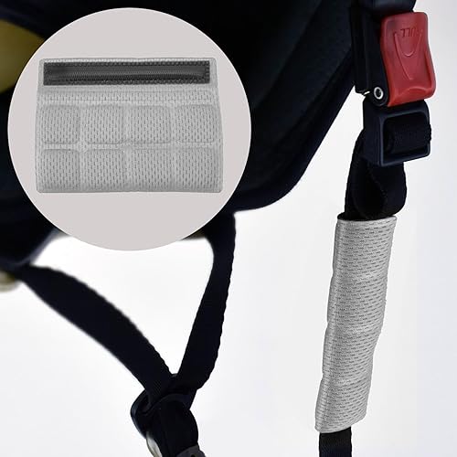 Miniatura 6 de 1 juego de almohadillas para casco de ciclismo, kit de acolchado, almohadillas de espuma universales para casco de motocicleta o bicicleta (Gris)