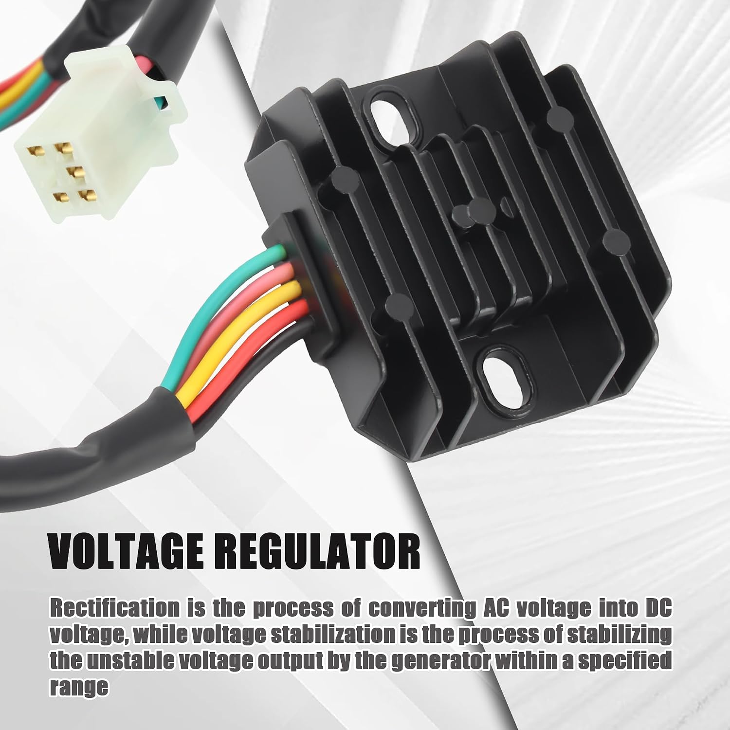 5 Pins 12V Voltage Regulator Rectifier For GY6 Scooter 50cc 70cc 90cc 110cc 125cc 150cc Engine