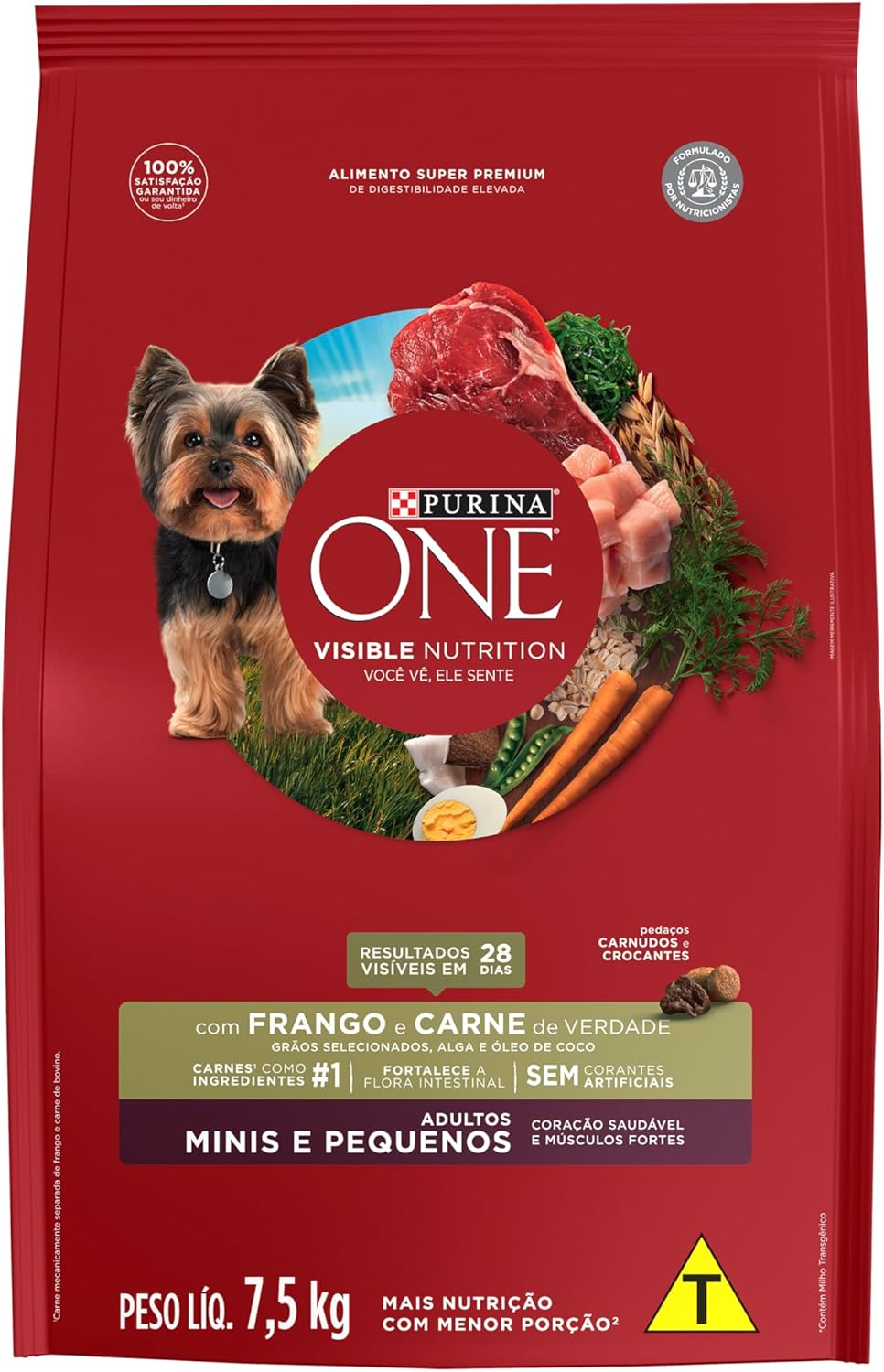 Ração Purina ONE Cães Adultos Minis e Pequenos