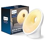 Philips SmartSleep Sleep and Wake-Up Light, Simulated Sunrise and Sunset, Multiple Lights and Sounds, RelaxBreathe to Sleep, AMZ Exclusive, HF3650/60
