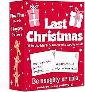 OFF TOPIC Last Christmas: The Naughty or Nice Holiday Party Game for The Whole Family
