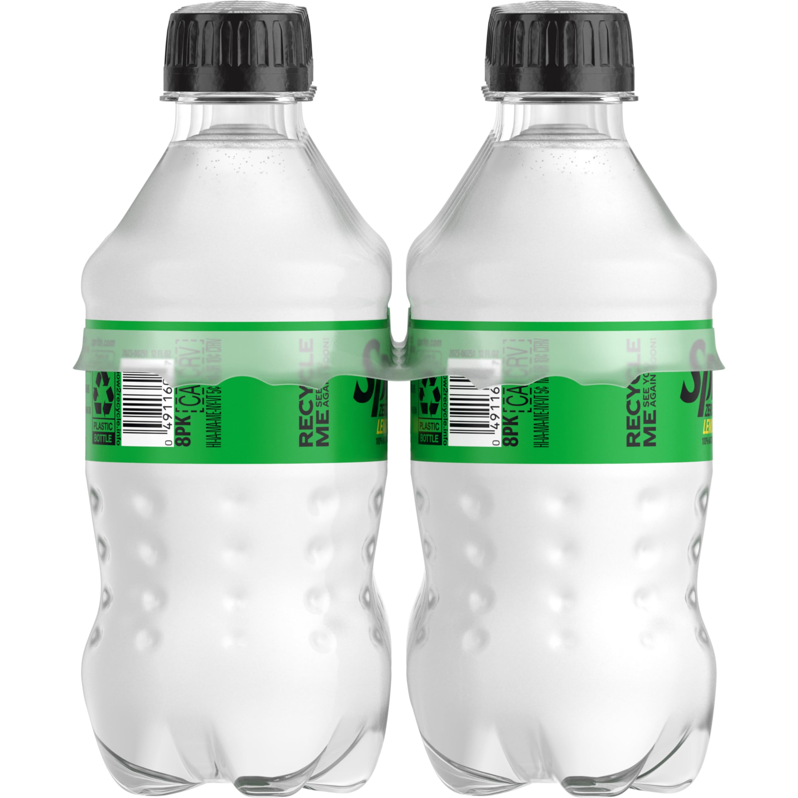 Sprite Zero Sugar Lemon Lime Diet Soda Pop Soft Drinks, 12 fl oz, 8 Pack