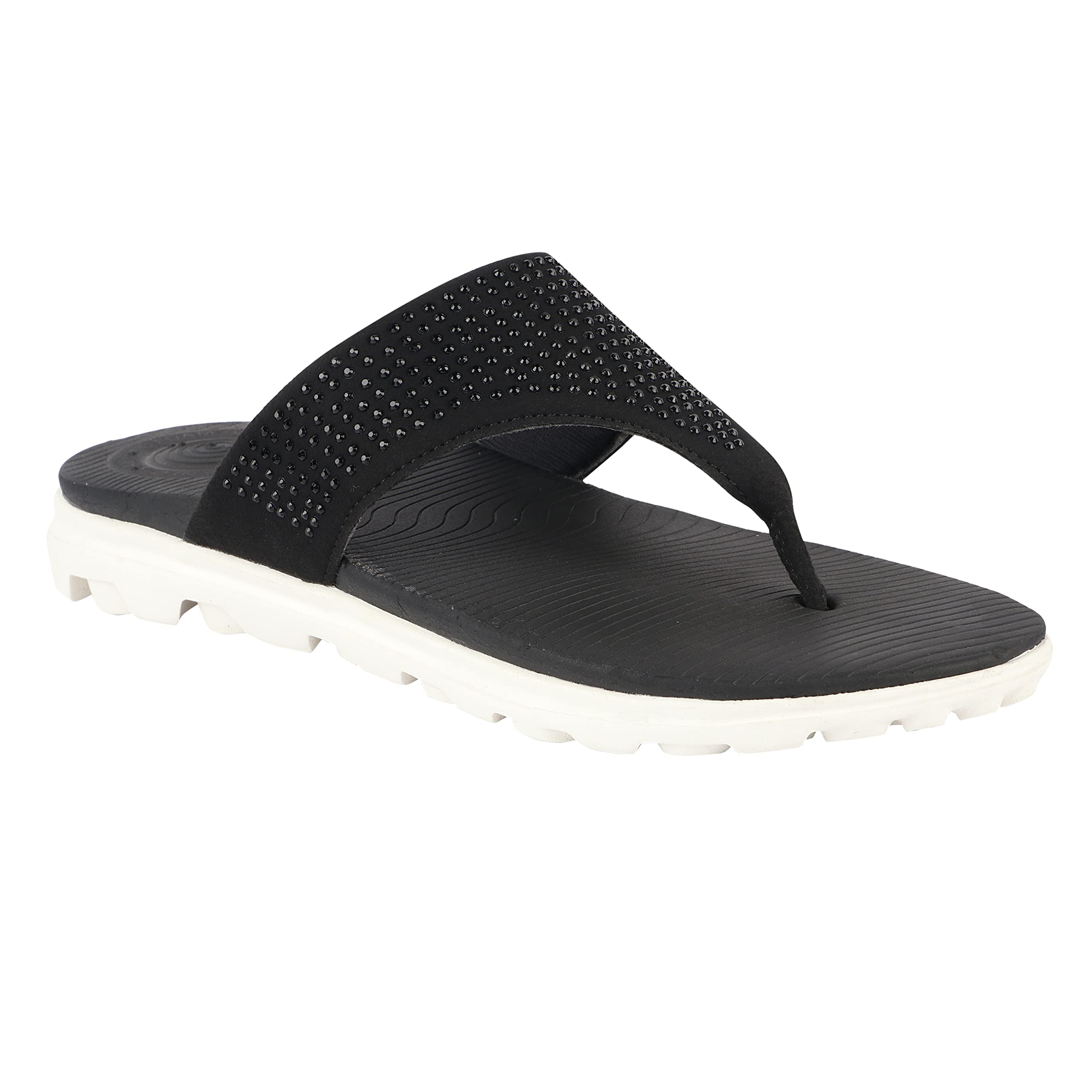 Neoz Womens Flip Flops, Trend -11, Nero, 6, Black (B0C5RF6VBF) Amazon Price History, Amazon Price Tracker