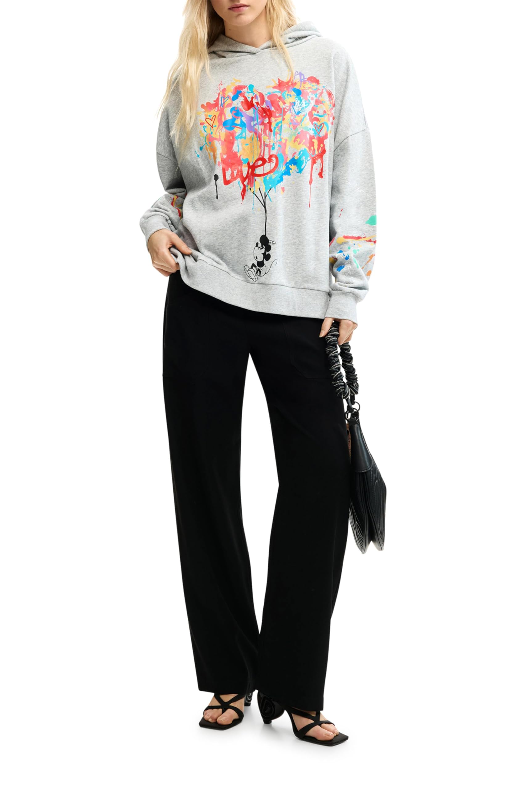 Desigual Cor Mic Sweatshirt Donna (Pacco da 1)
