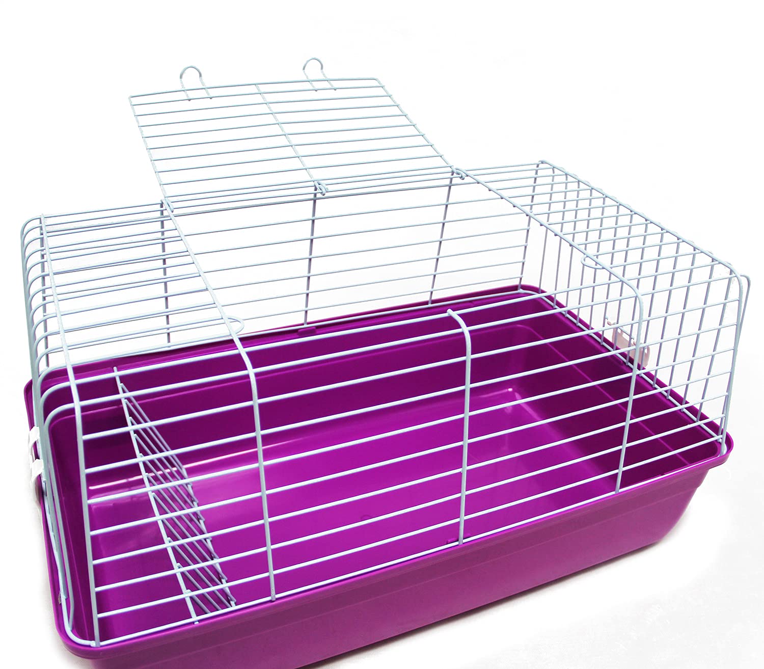 BPS Jaula Conejo Parque para Conejos Cobayas Mascotas Animales Pequeños con Puerta Superior 70x40x37 cm Color al Azar BPS-1296