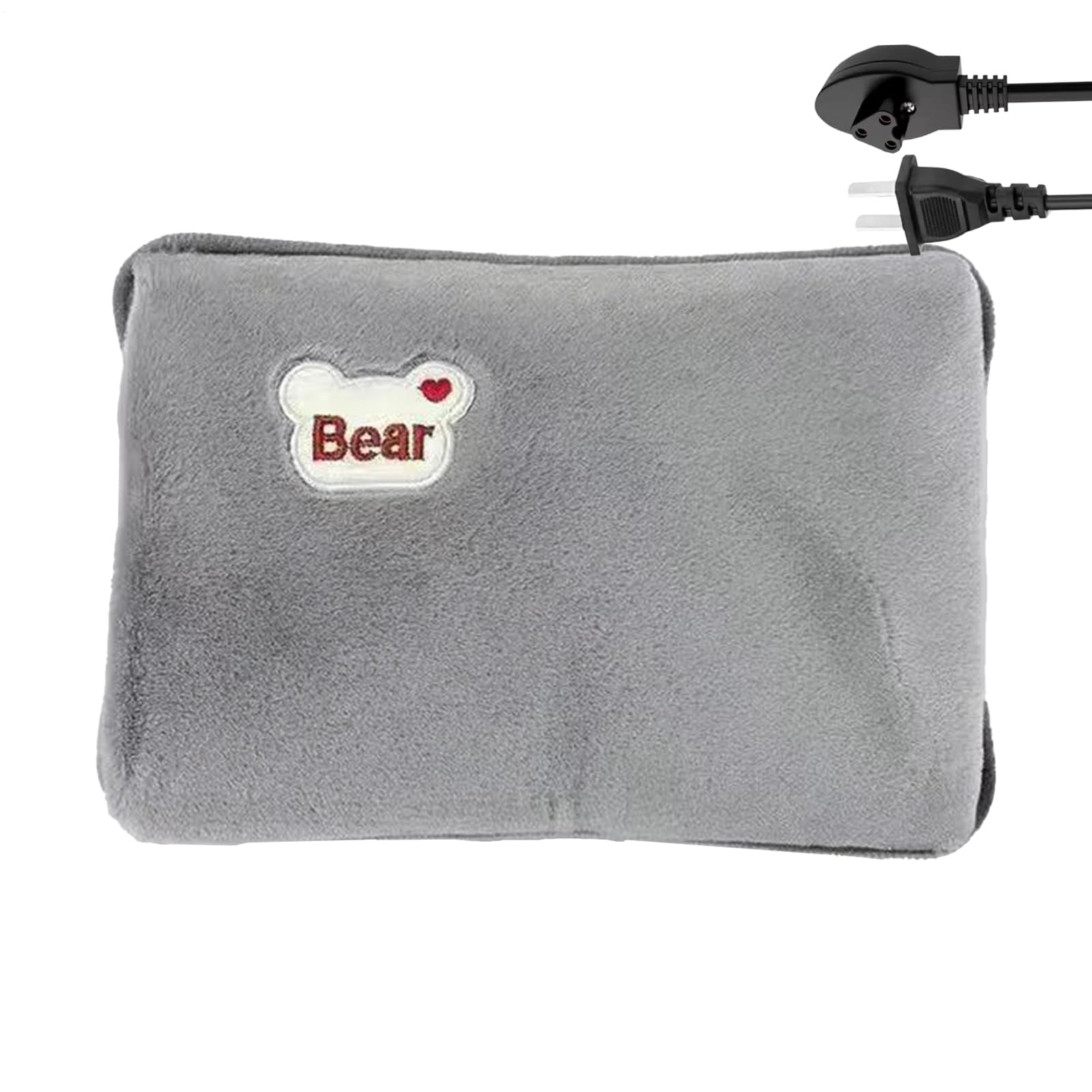 Bolsa de Agua Caliente Eléctrica - Calentador De Manos Eléctrico A Prueba De Fugas | Botella De Agua Caliente Con Funda De Peluche - Para Músculos Cuello Hombros Piernas Cintura Vientre Cuerpo
