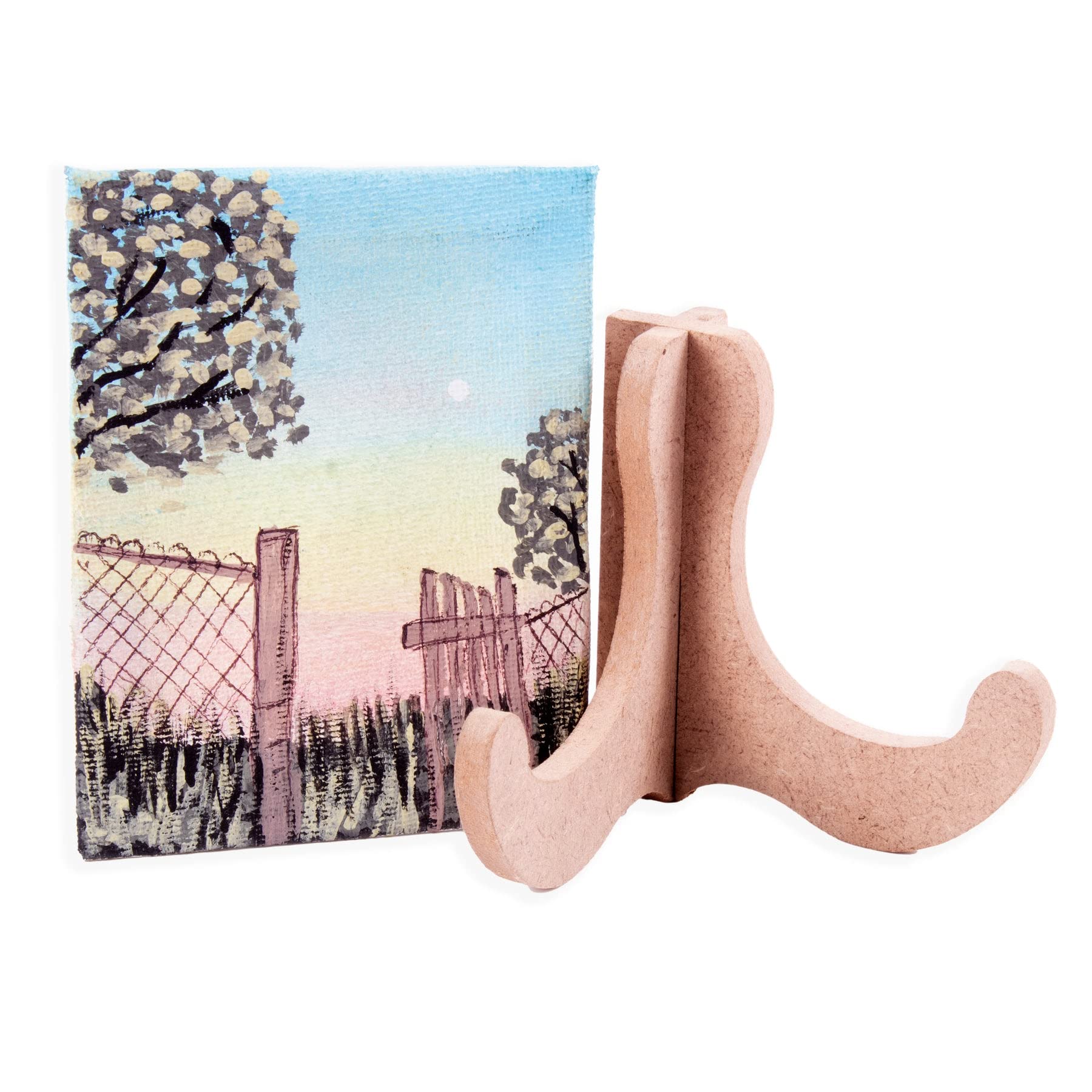 Little Birdie MDF Interlocking Display Stand 4.5 X 5inch 5.5mm Thick