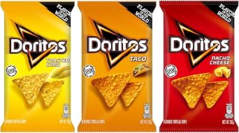 Doritos 3 Assorted Types, Total of 3 Bags Taiwan