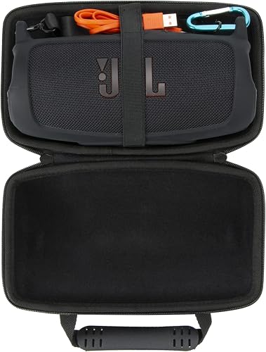 Khanka Hard Case+Silicone Cover for JBL Charge 5 Bluetooth Speaker - 2