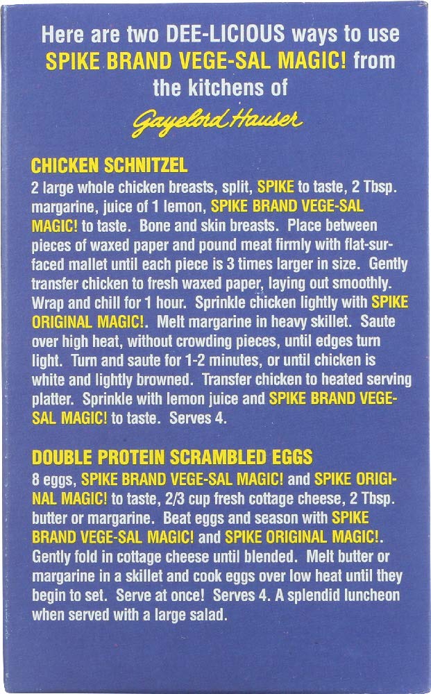 Modern Products Spike Gourmet Natural Seasoning - Vege Sal - Box - 20 Oz