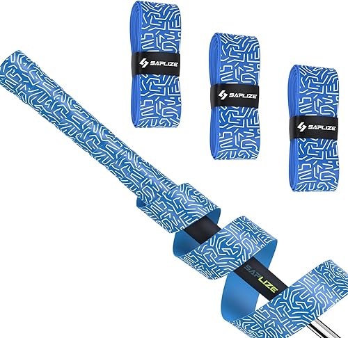 SAPLIZE Cintas de Envolvimiento para Grip de Golf, Paquete de 3 o 15 Cintas de Sobregrip de PU Adhesivas, Nueva Solución de Regripping para Grips