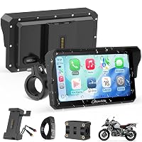 Carpuride W602S Pro Moto Carplay Schermo con Ricarica Bidirezionale & BM05