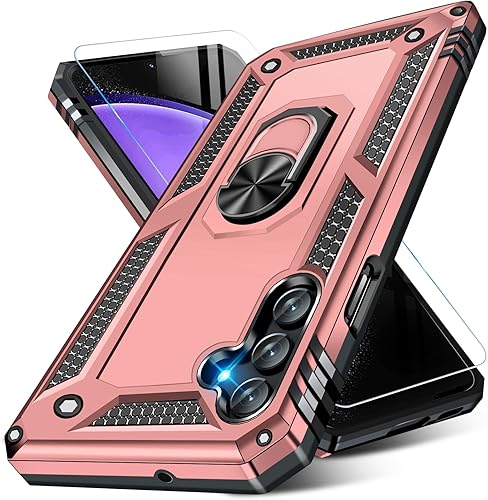 Funda para Samsung Galaxy S23 FE 5G con protector de pantalla, armadura resistente de grado militar, a prueba de golpes, resistente, Galaxy S23 FE Funda para Samsung Galaxy S23 FE 5G con protector de pantalla, armadura resistente de grado militar, a prueba de golpes, resistente, Galaxy S23 FE