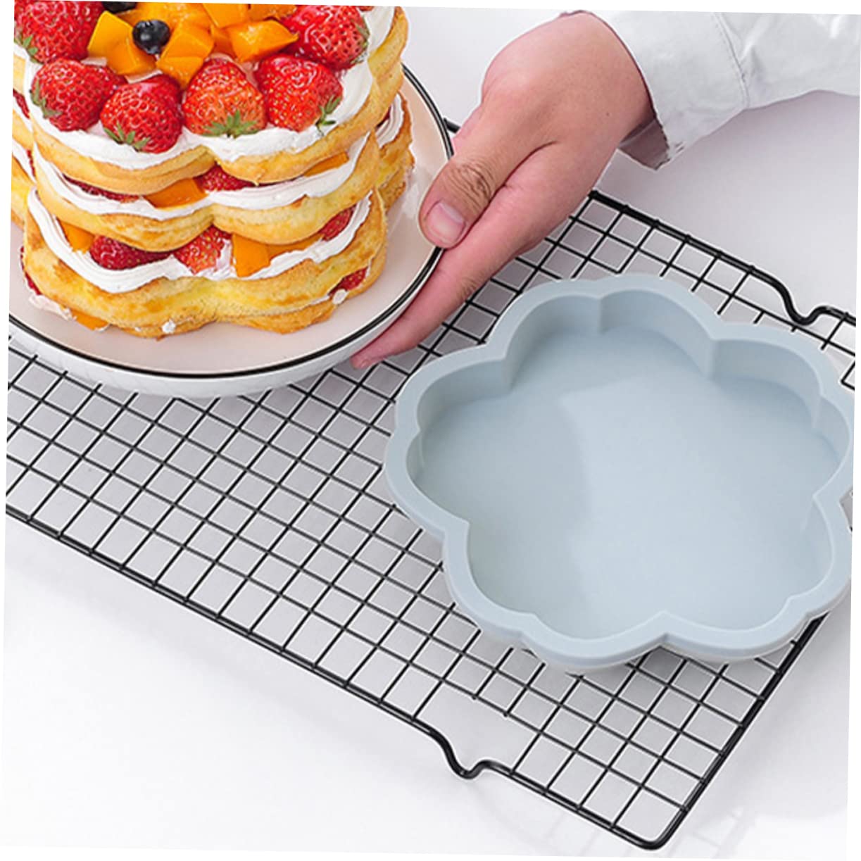 IMIKEYA 4piezas Molde De Para Pasteles Forma De Para Repostería y Decoración De Postres Cumpleaños y Celebraciones
