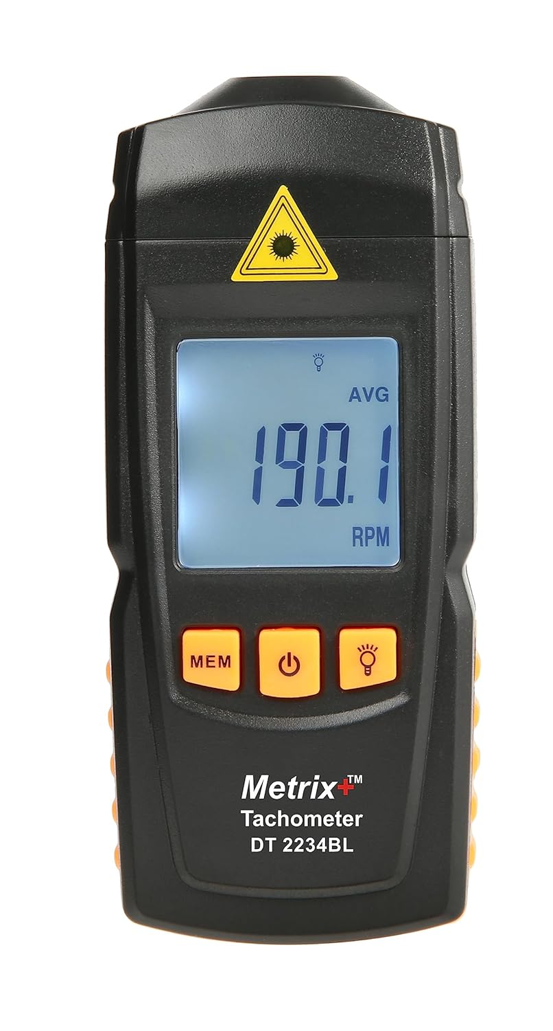 Metrix+ DT 2234BL Noncontact tachometer Laser type Measuring range