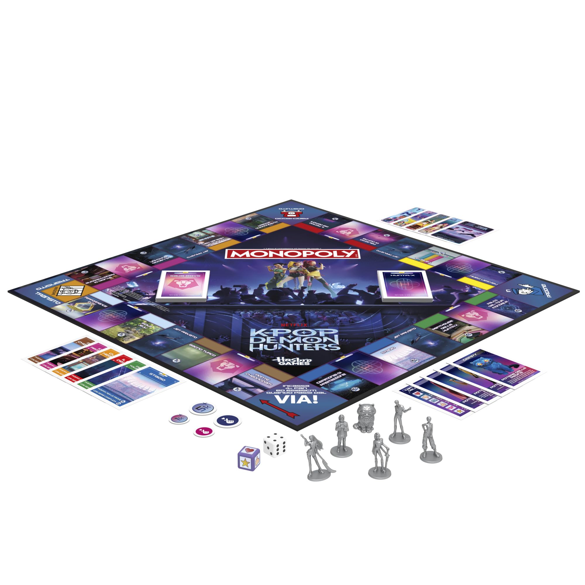 Monopoly: KPop Demon Hunters, gioco da tavolo in edizione speciale