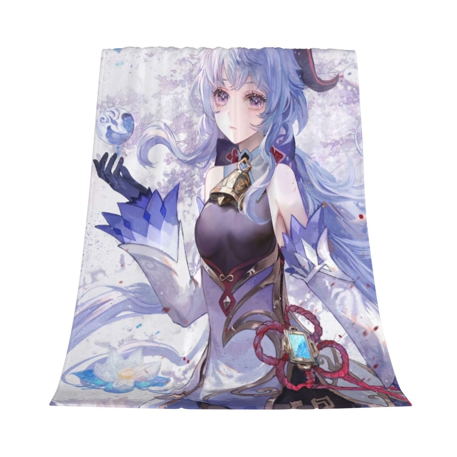 Couverture Genshin Impact chaude couverture lit et grand plaid canapé flanelle douce