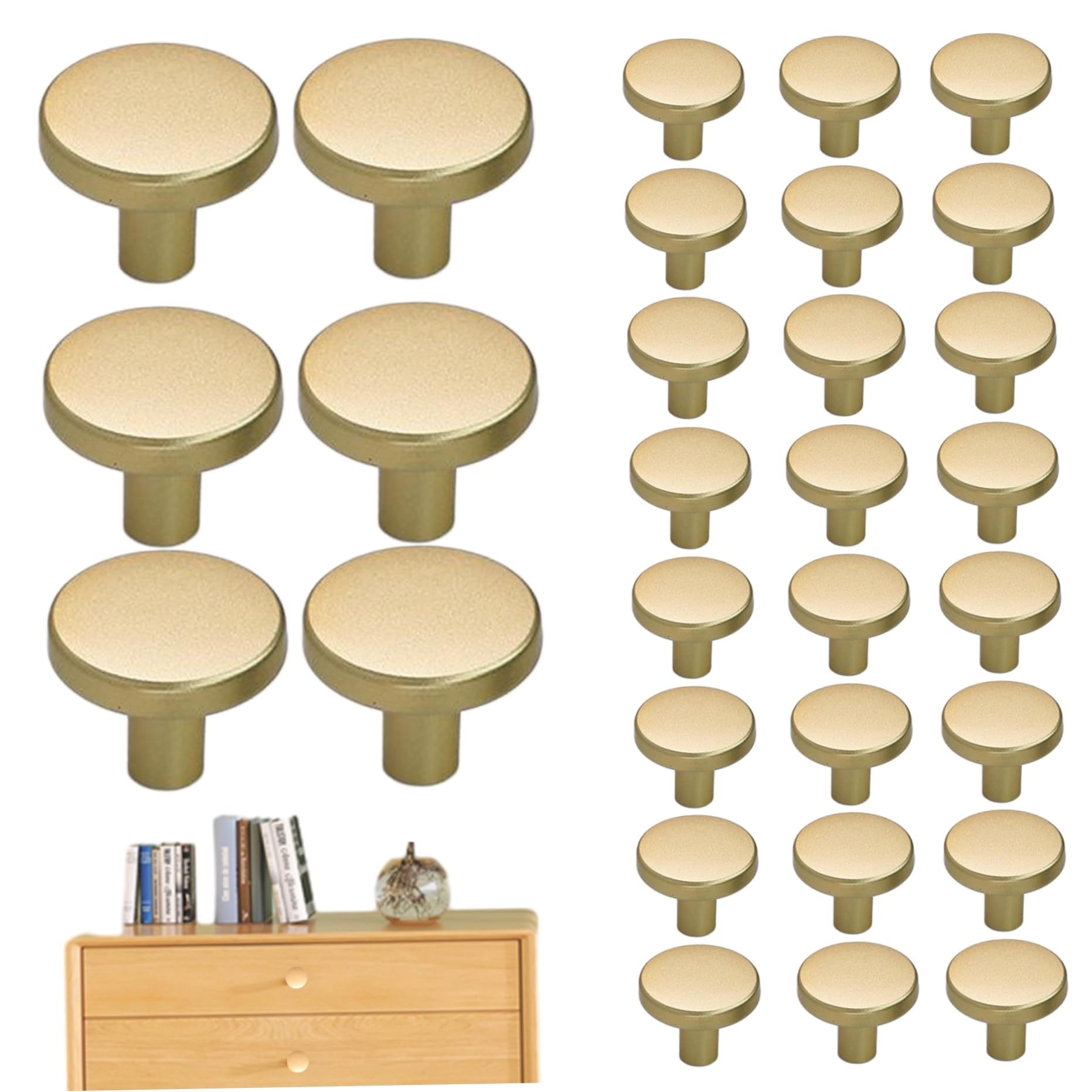 Boutons pour armoires et tiroirs de cuisine pour moderniser le mobilier du salon et de la chambre