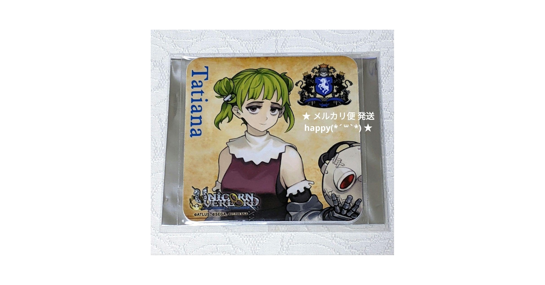 ❶ユニコーンオーバーロード コラボカフェ 特典コースター コンプ 15種 ユニコーンオーバーロード」コラボカフェを8月1日から開催