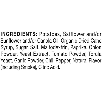 Kettle Brand Potato Chips, Backyard Barbeque Kettle Chips, Snack Bag, 2 Oz (Pack of 6)