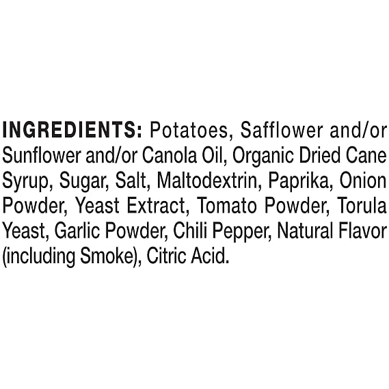 Kettle Brand Potato Chips, Backyard Barbeque Kettle Chips, Snack Bag, 2 Oz (Pack of 6)